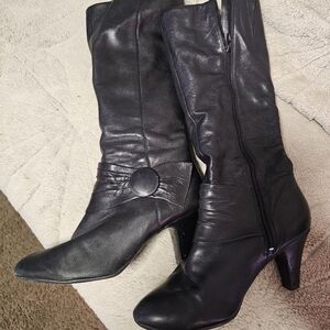 Women's Naturalizer N5 Soft And comfort Boots~Heeled~ 8.5M~ Black